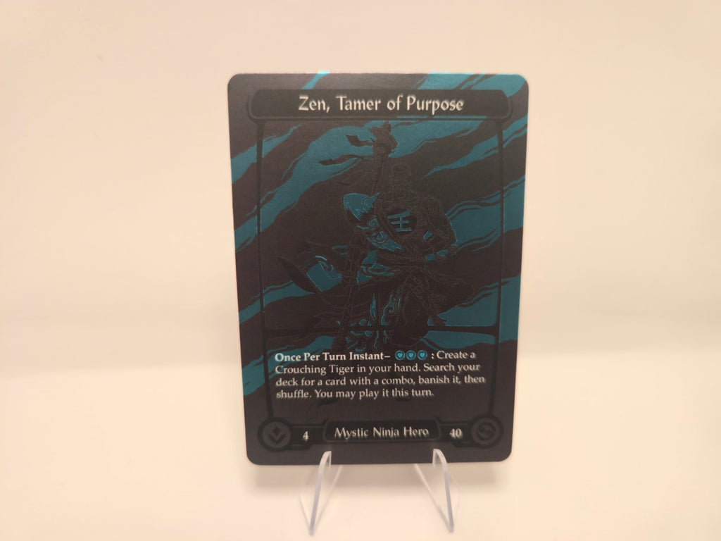 Black Out Zen & Crouching Tiger