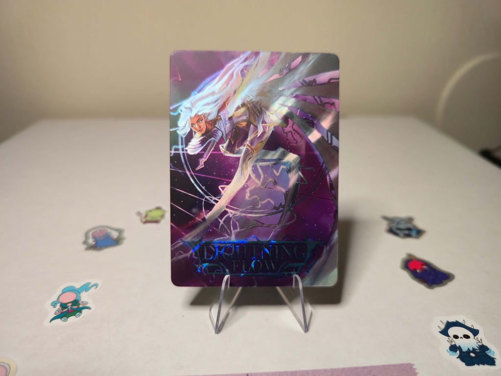 Aurora Embodiment of Lighting, Runechant, & Lightning Flow