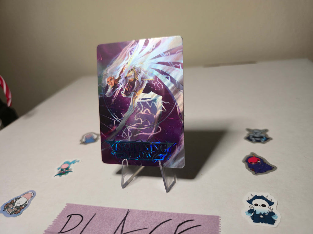 Aurora Embodiment of Lighting, Runechant, & Lightning Flow