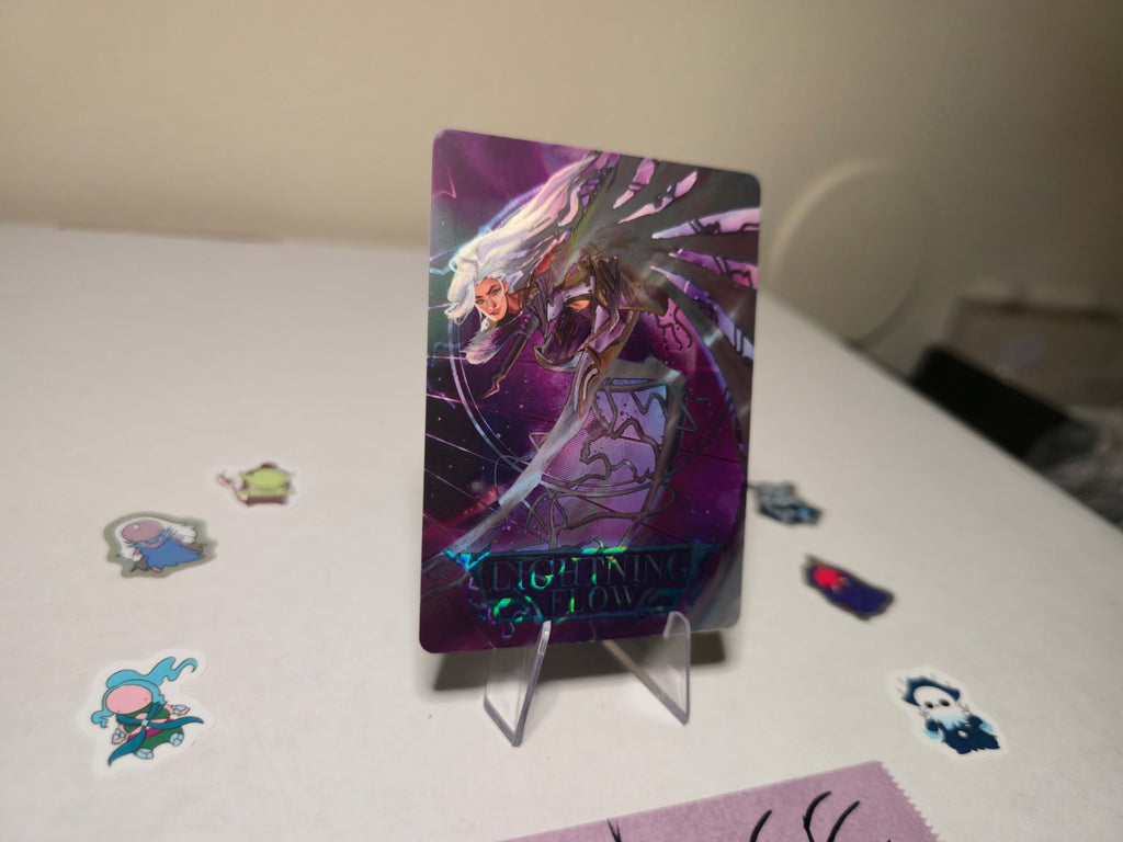 Aurora Embodiment of Lighting, Runechant, & Lightning Flow