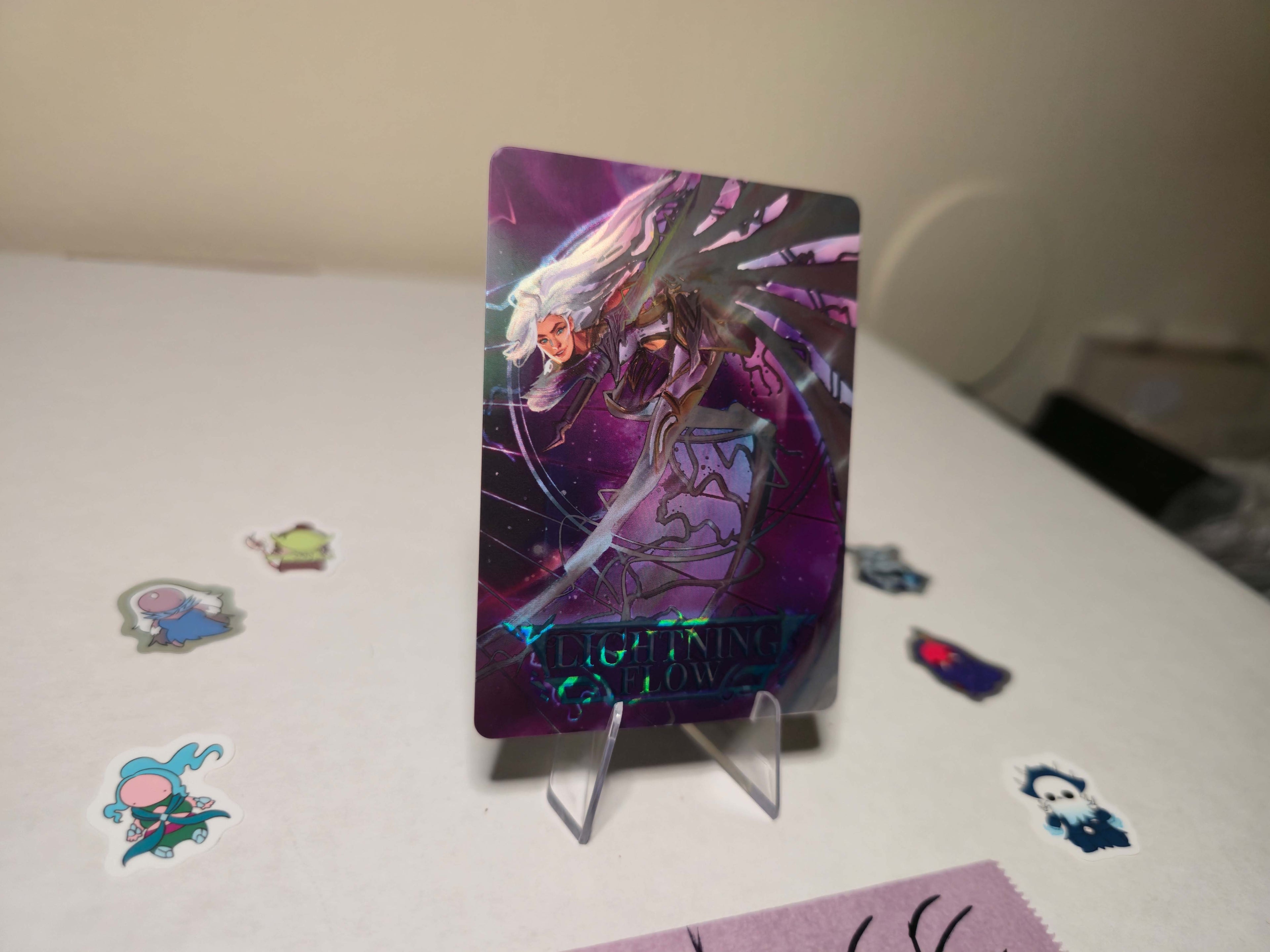 Aurora Embodiment of Lighting, Runechant, & Lightning Flow
