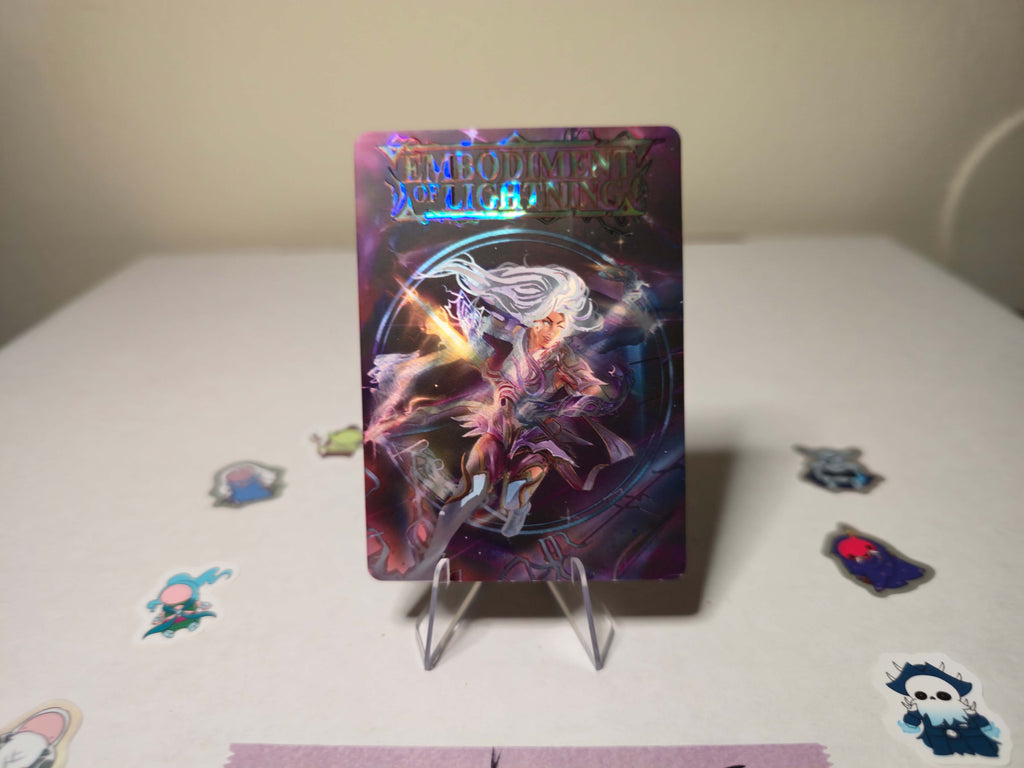Aurora Embodiment of Lighting, Runechant, & Lightning Flow