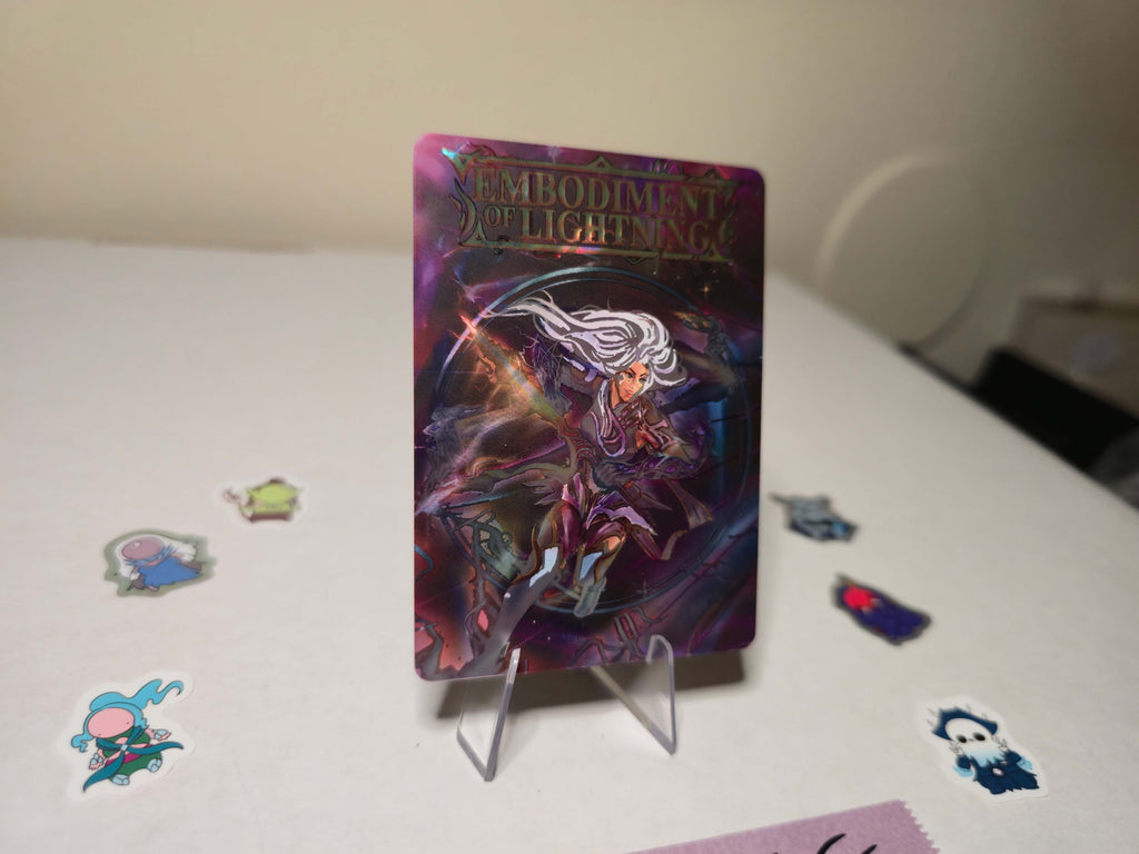 Aurora Embodiment of Lighting, Runechant, & Lightning Flow