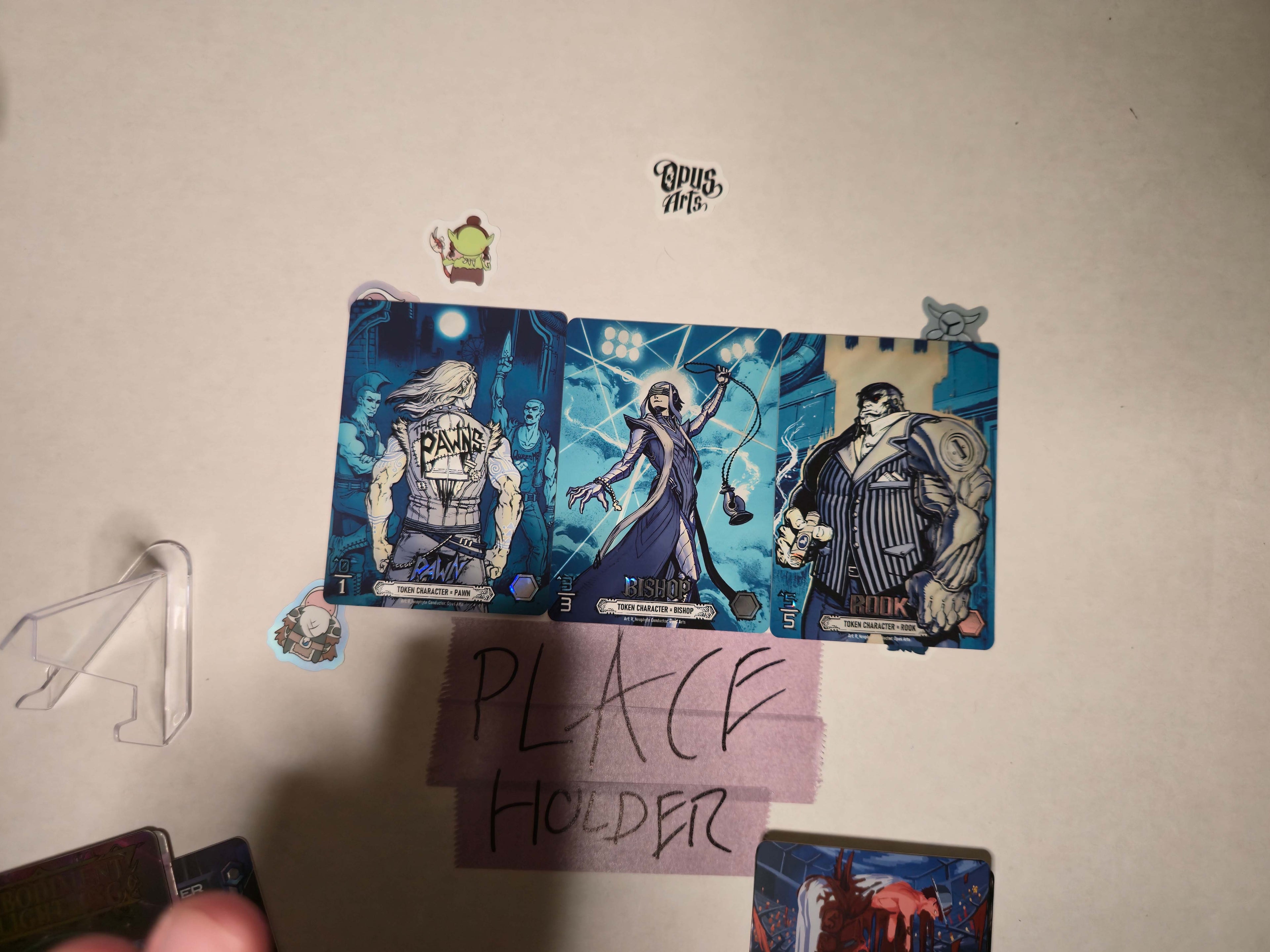 Wonderland Pawn, Bishop, & Rook