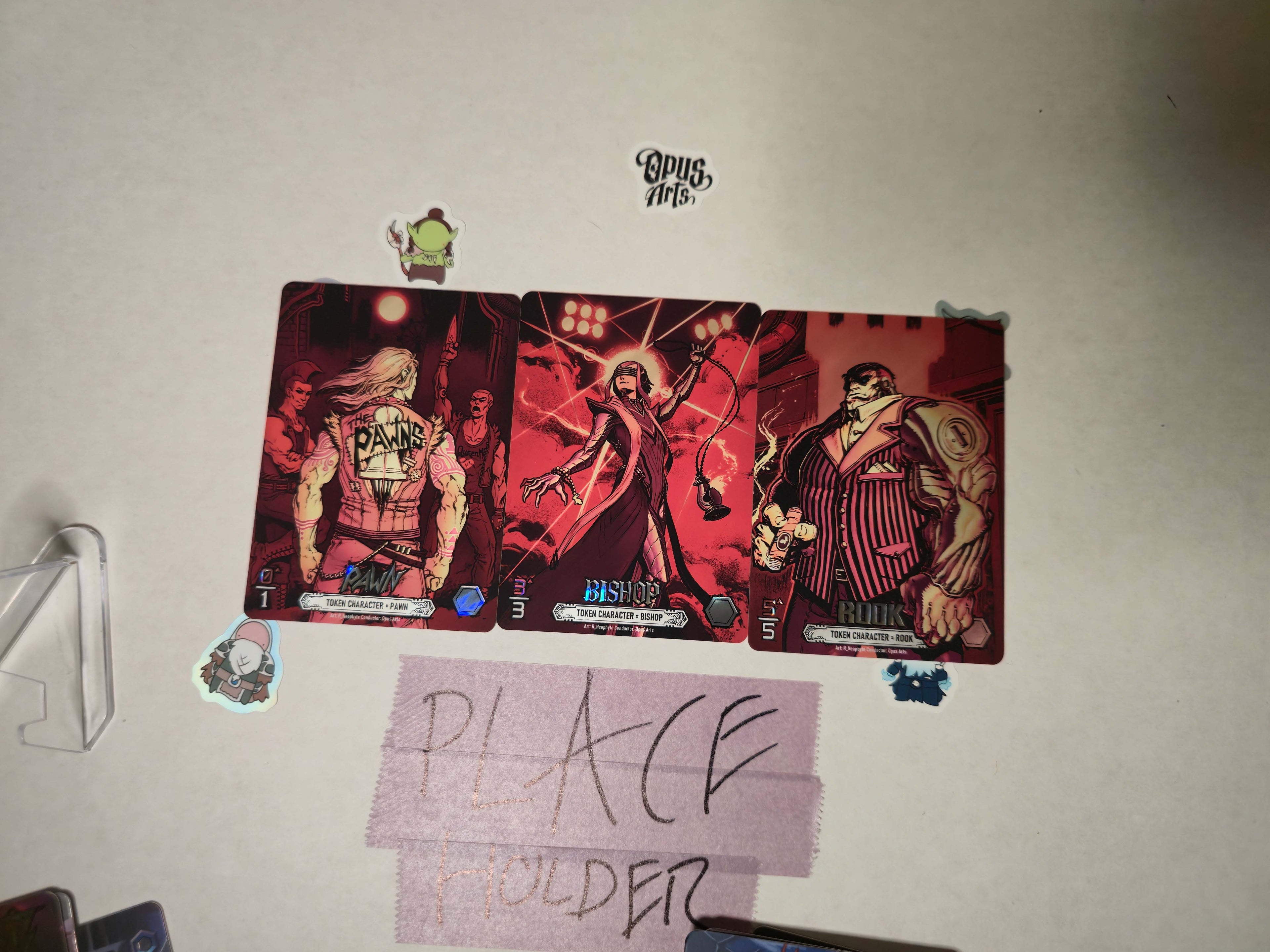 Wonderland Pawn, Bishop, & Rook