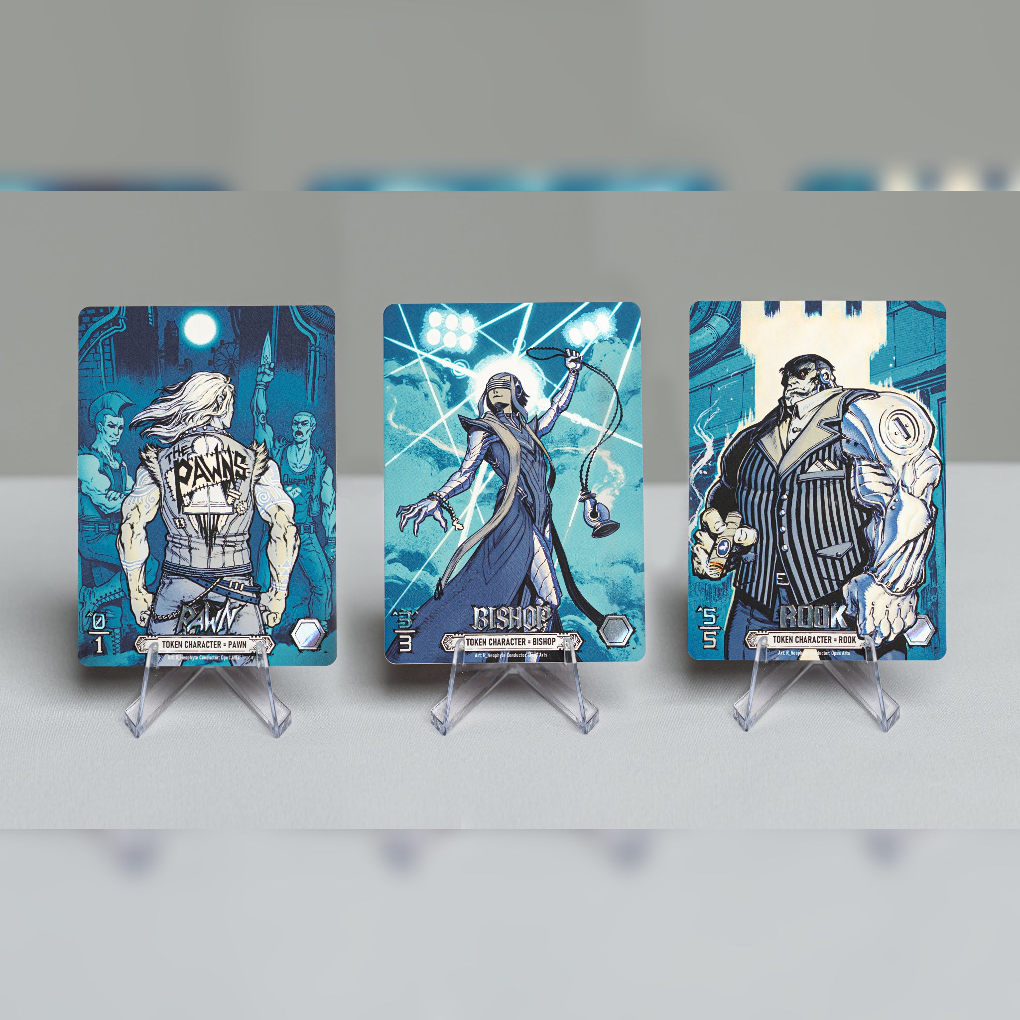 Wonderland Pawn, Bishop, & Rook
