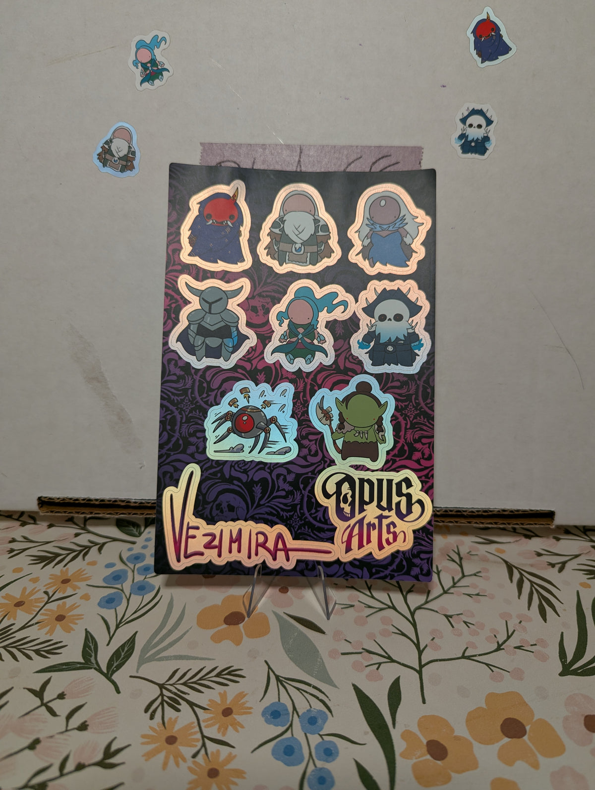 Full-Size FaB Sticker Sheets