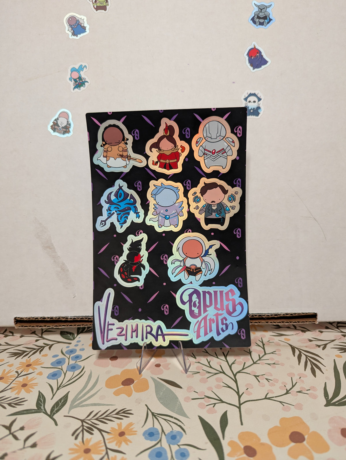 Full-Size FaB Sticker Sheets