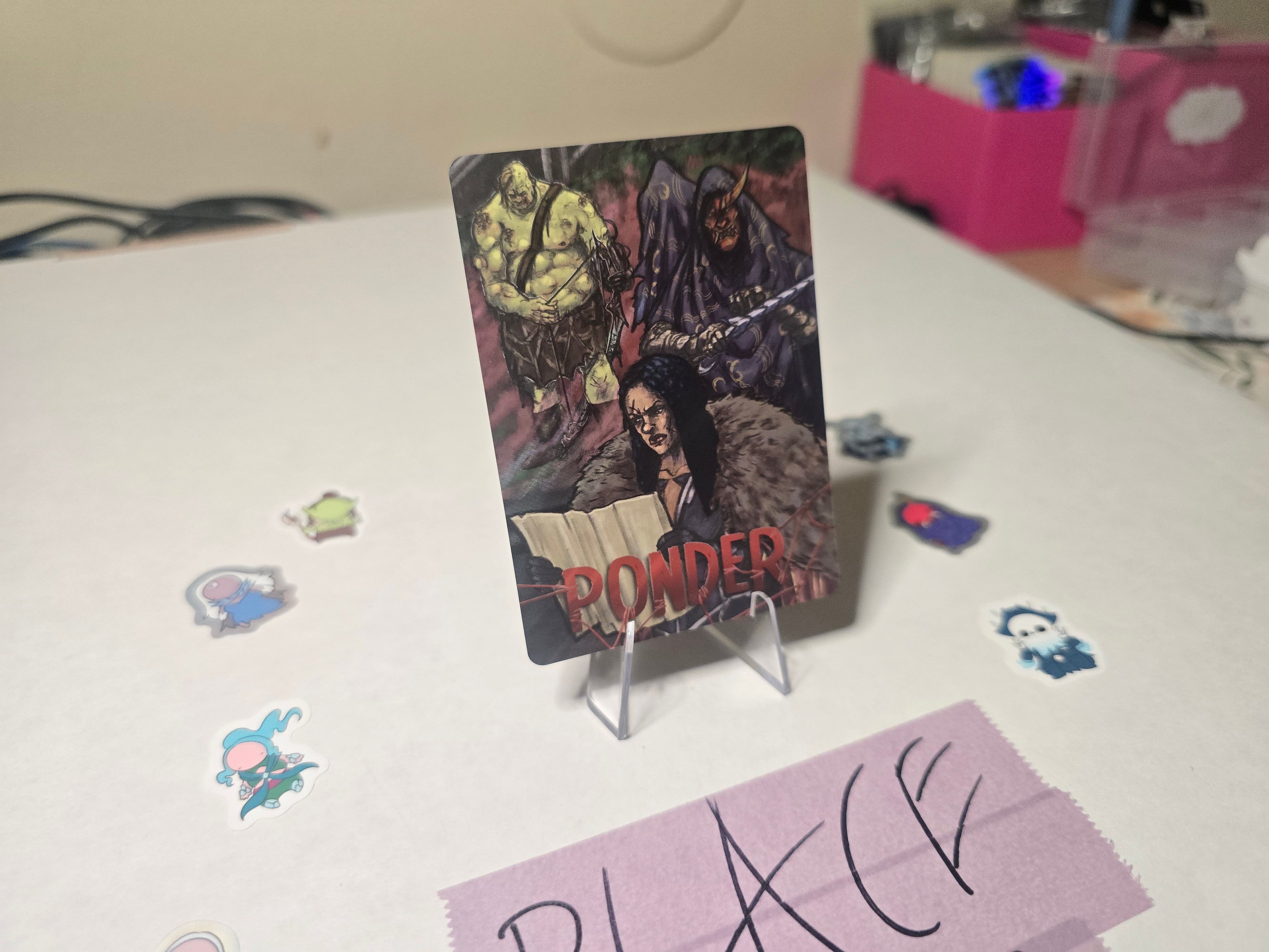 The Spider Ponder
