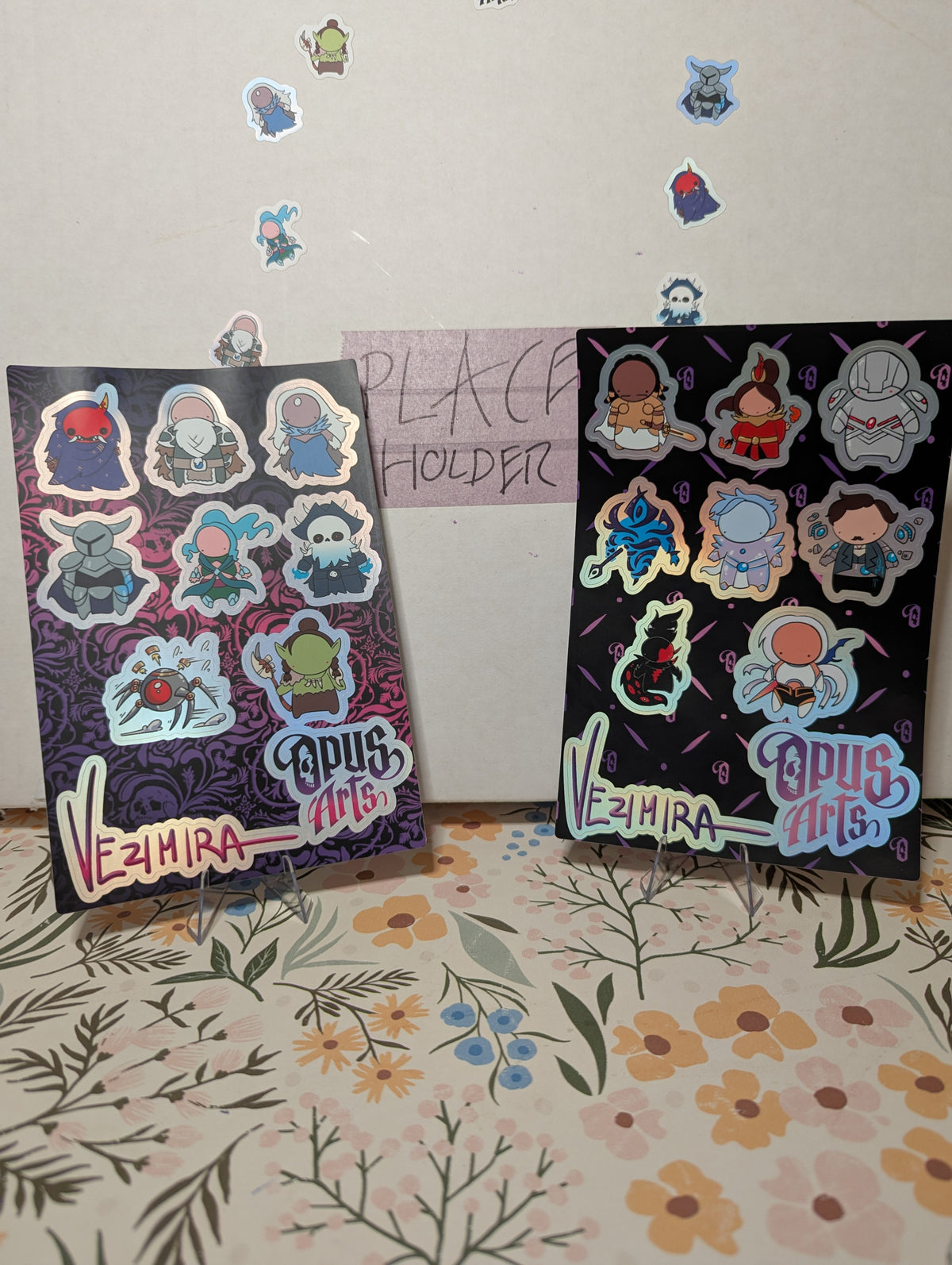 Full-Size FaB Sticker Sheets